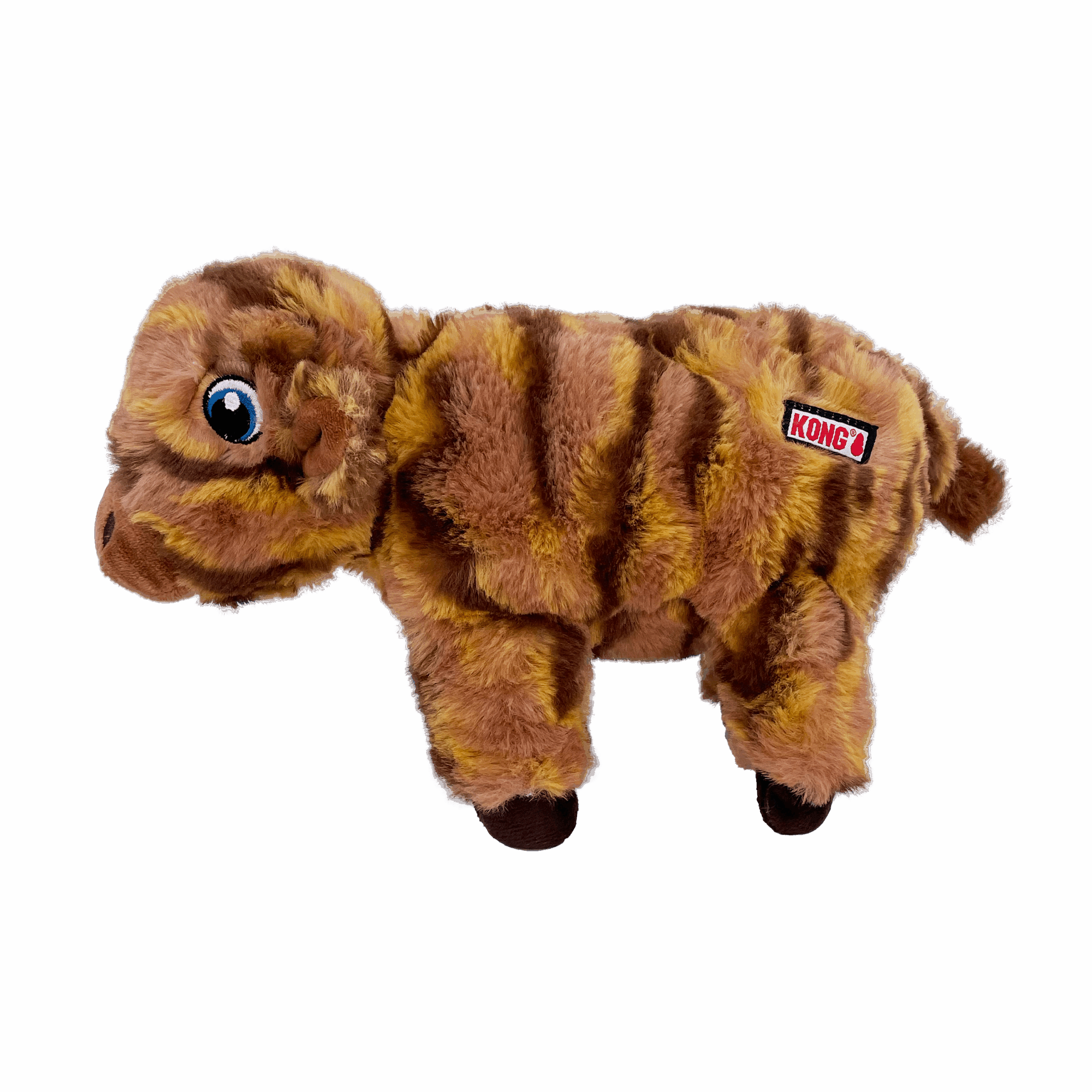 KONG Low Stuff Stripes Cow